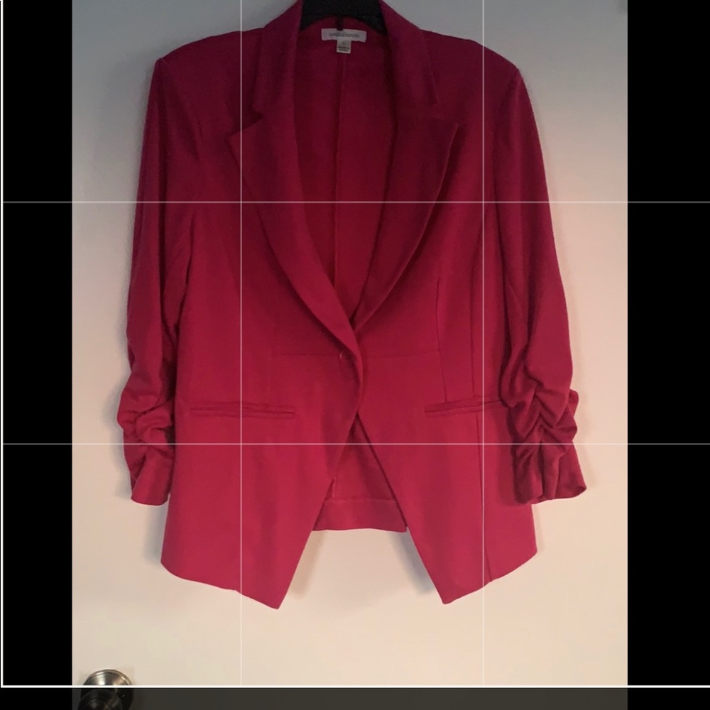 John Paul Alejandro fuschia blazer